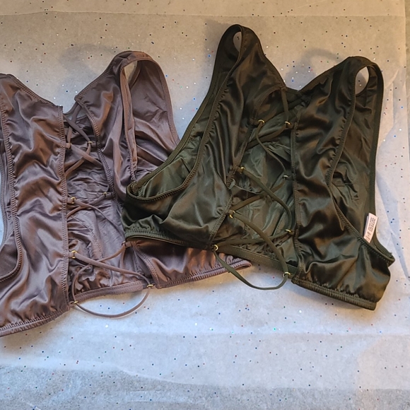 🥳LAST ONE (XS)🥳BUY 1 GET 1 FREE VICTORIA SECRET BROWN SATIN BRA - Picture 8 of 9